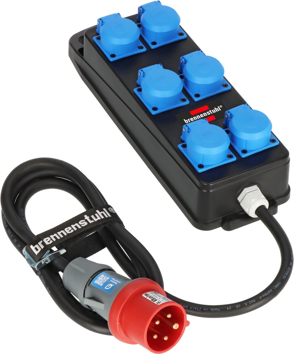 Brennenstuhl 1151480010 CEE-stroomverdeler 400 V 16 A
