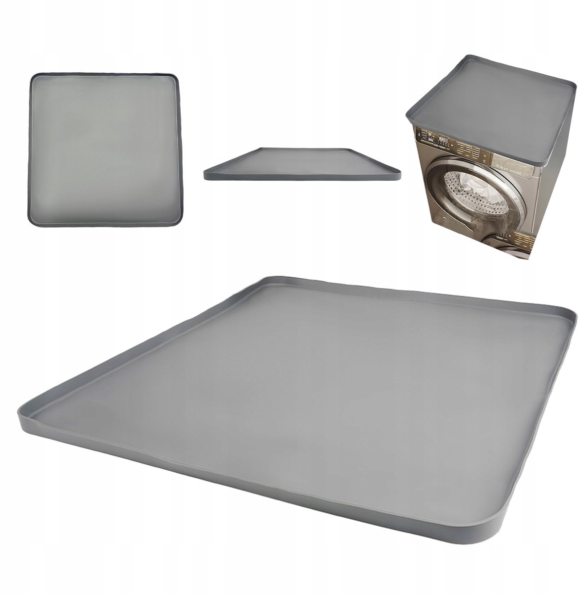 Multifunctionele Antislipmat voor Wasmachine & Koelkast 60x60 cm