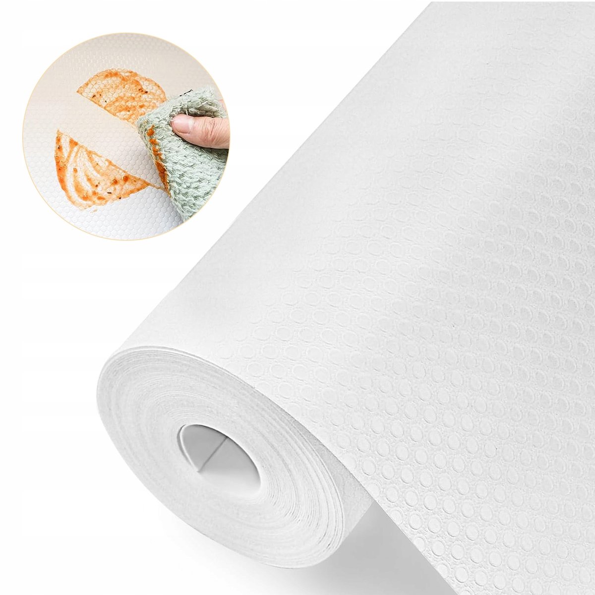 Antislipmat Keuken Lade Kast 60x600cm Bescherming EVA Wit