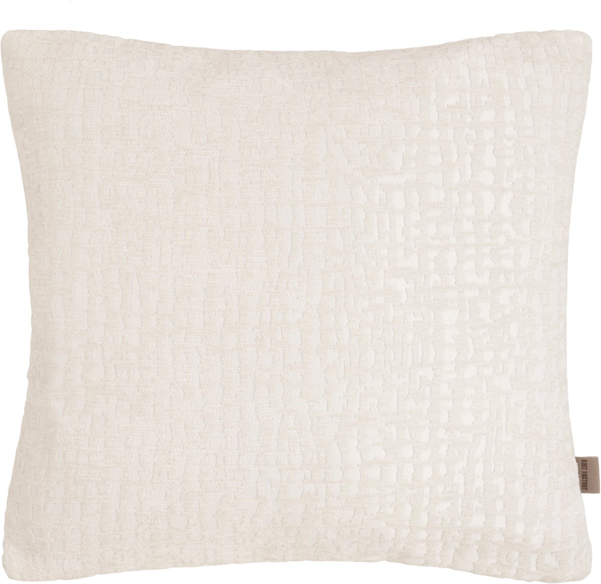 Knit Factory Mart Sierkussen - Beige - 50x50 cm