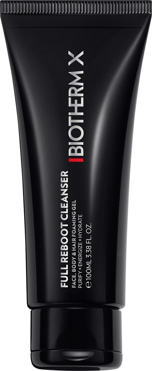 Biotherm X Full Reboot Cleanser Face, Body & Hair Foaming Gel – Purify x Energize x Hydrate - 400ml