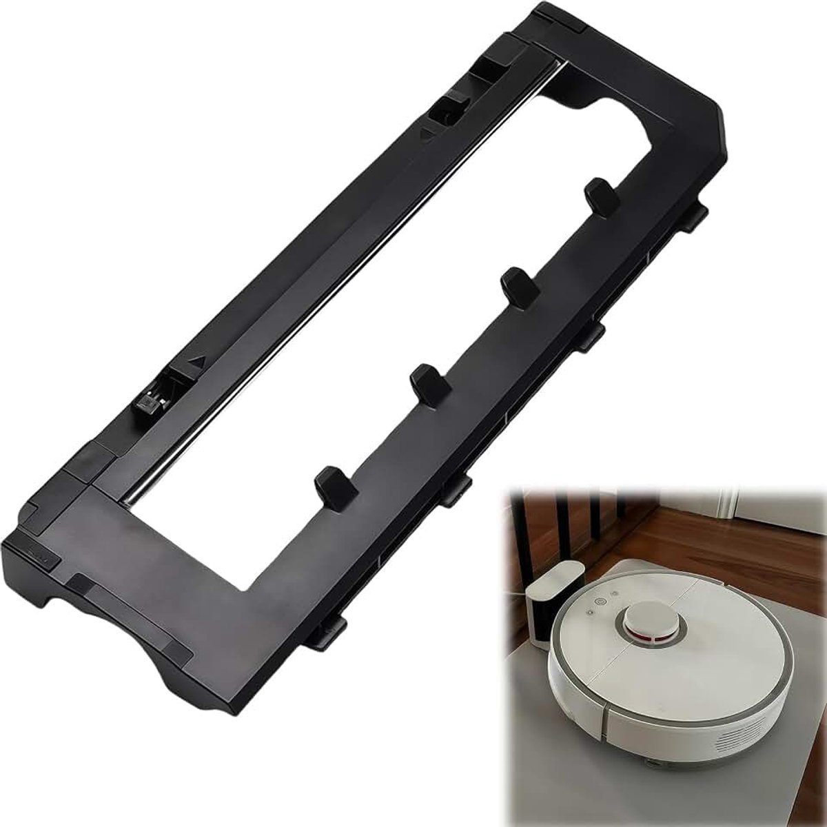 Hoofdborstel-reserveonderdeel voor Roborock S7-serie, hoogwaardige kunststof accessoires voor reinigingsrobots