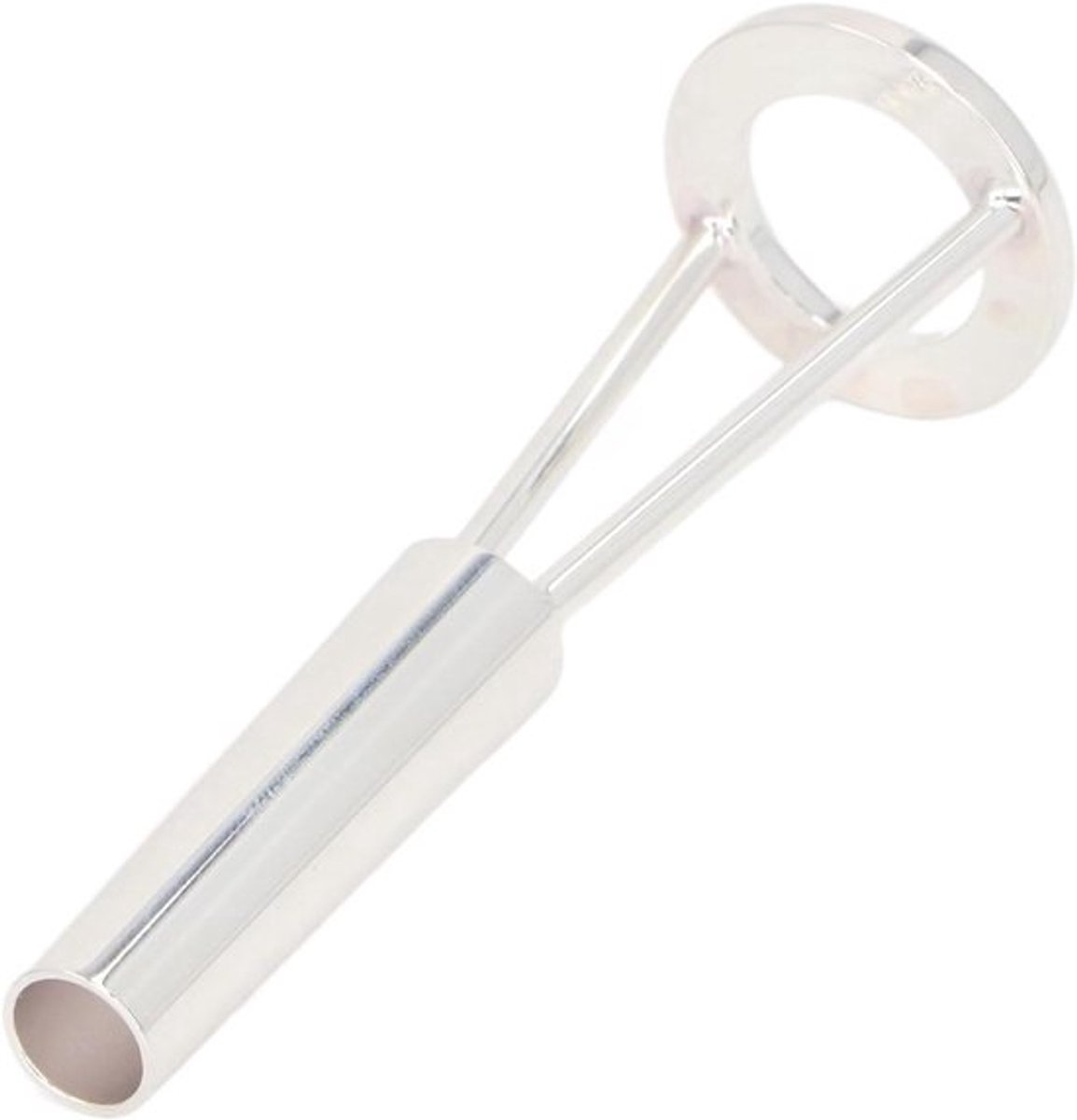 - Mondstuktrainer Trompet - Lipspierbouwer - Blaasinstrument - Verbetering Mondvorm - Lipspiering - Geschikt voor Alle Trompetten - Zilverkleurig - Professionele Accurate Mondspier Training voor Muzikanten