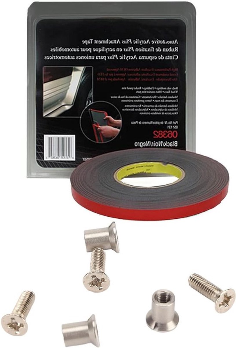 24-delige Universele NAB Hub Schroefset voor 10.5 X 1/4 NAB Hub, Geschikt voor Reel-to-Reel Tape Recorders met 8 Rollen