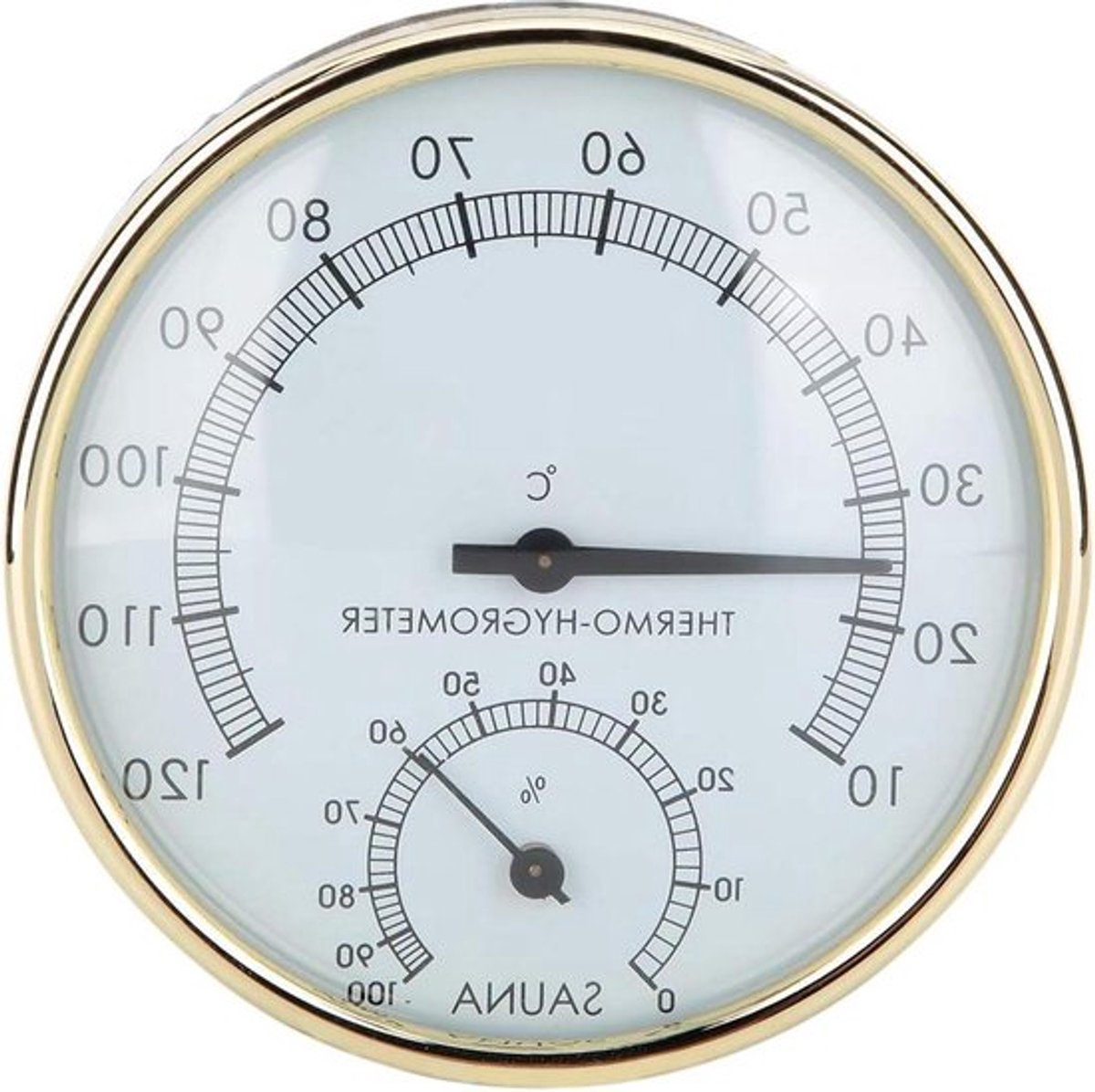 Digitale Saunathermometer - Saunaruimte Hygrometer Vochtigheid Temperatuurmeter .