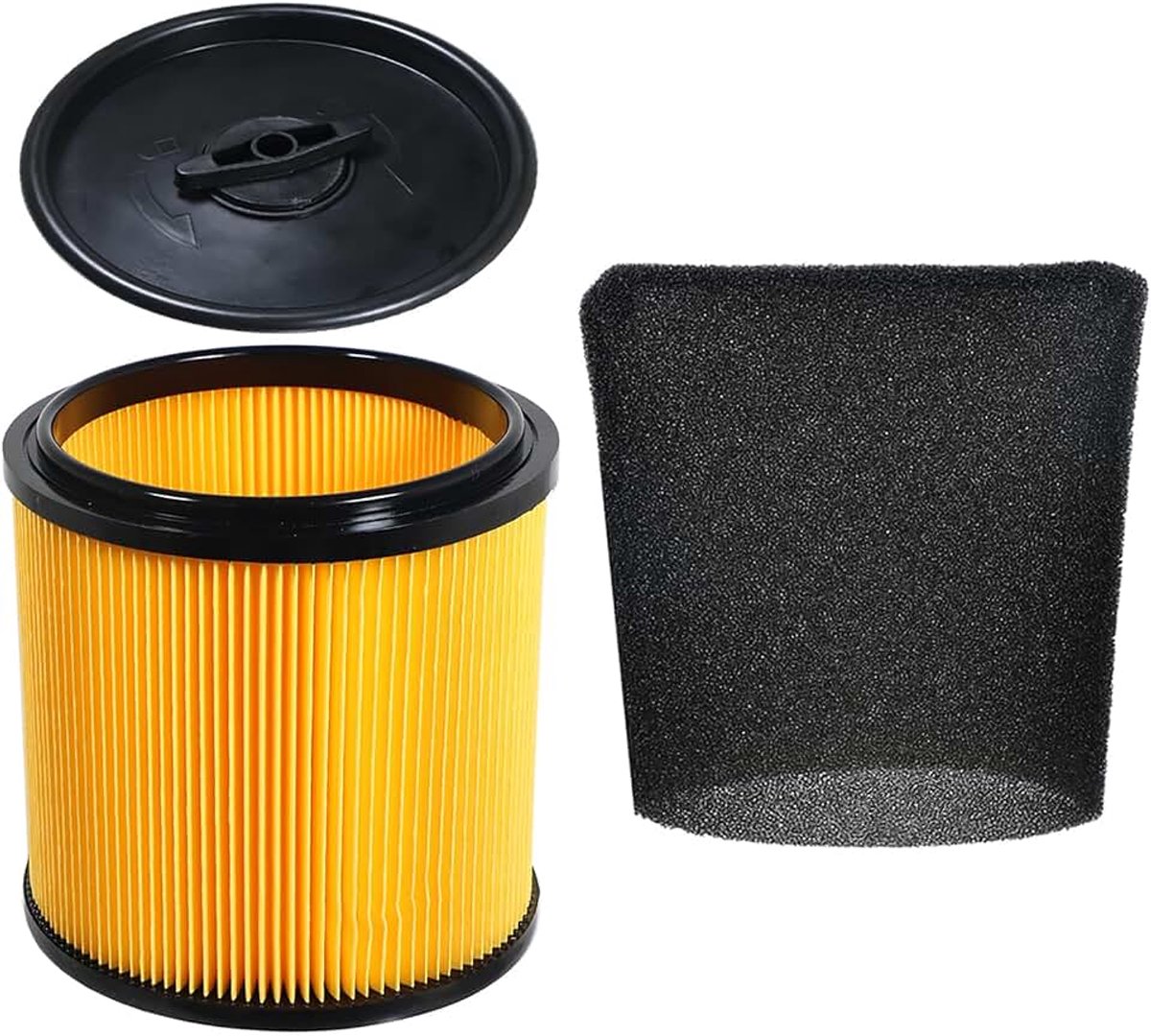 Filterset voor natte en droge cartridges, compatibel met Vacmaster stofzuigers (modellen van 20 liter tot 60 liter)