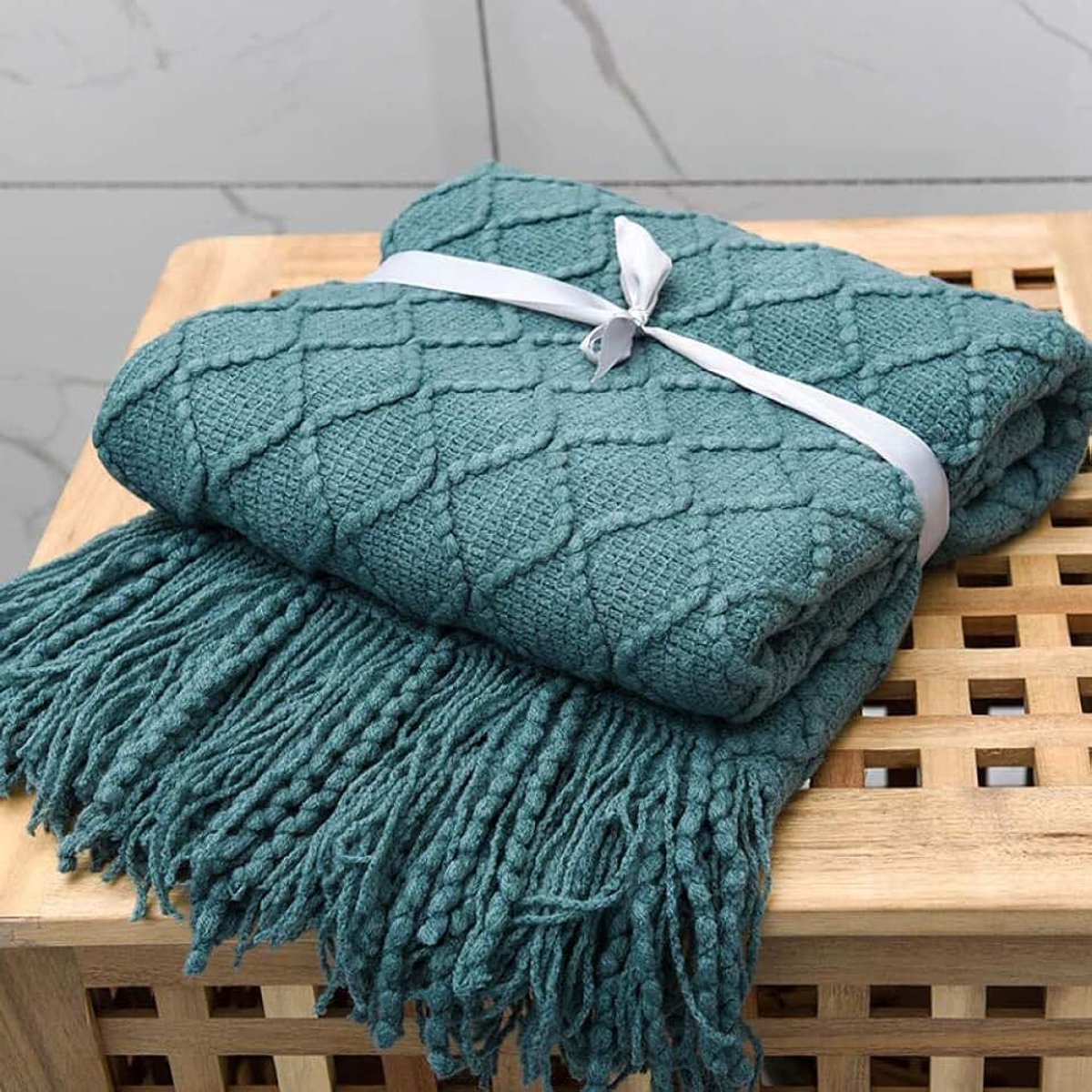 Fleece Dekens Zilvergrijs Reisformaat-Superzacht Fluffy Warm Effen Bed Gooit voor Sofa Microfiber Deken-Donkergroen_1,7 * 1,27
