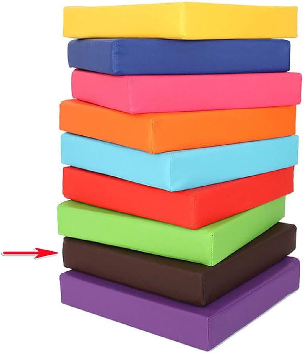 Wangk Eetkamer Bank Covers Tuin Bank Patio Pad Bank Kussen Bank Zitkussen Slipcovers voor Keuken Eetbank Seat Protector-Bruin 150×35×5cm (59×14×2in)