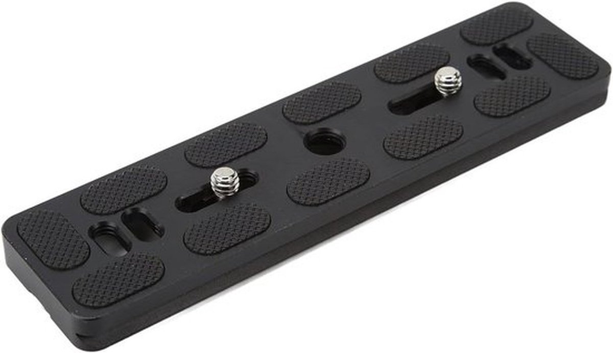 Universele snelontgrendelingsplaat - Anti-slip - Aluminiumlegering - Arca Swiss - Statiefkoppen - Driepoot-Compatibel - Zwart - Slijtvast - Loslaatplaat - Mini.
