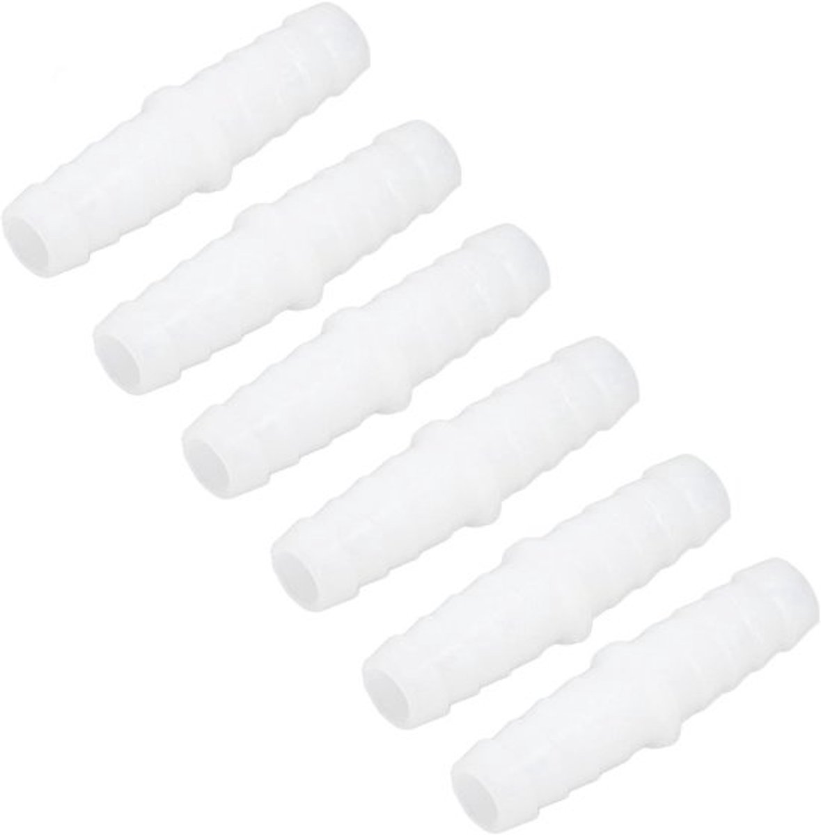 Plastic Slangverbinder - 10x 10mm PE adapter voor slangen - Hoogwaardige kwaliteit - Geschikt voor tuinslangen - Eenvoudige installatie -...