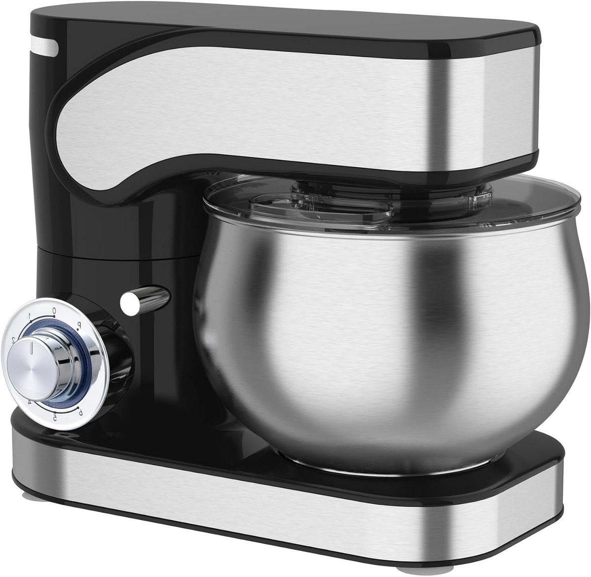 Keukenmachine - Mixer - Bakken en Koken - Krachtige 1600 Watt Motor - 6.5L Kom - Zwart