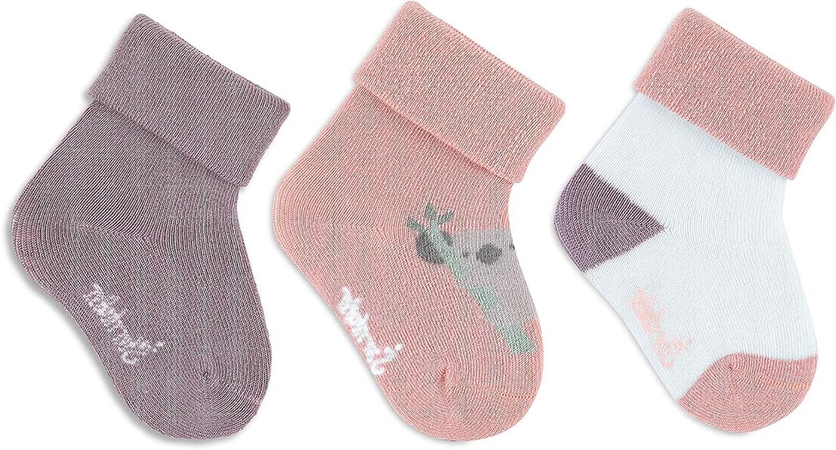 Babysokken Pakket - Dames Sokjes - Dagelijks Gebruik - Gemaakt Van Bamboe - Maat 16 - Zacht Roze