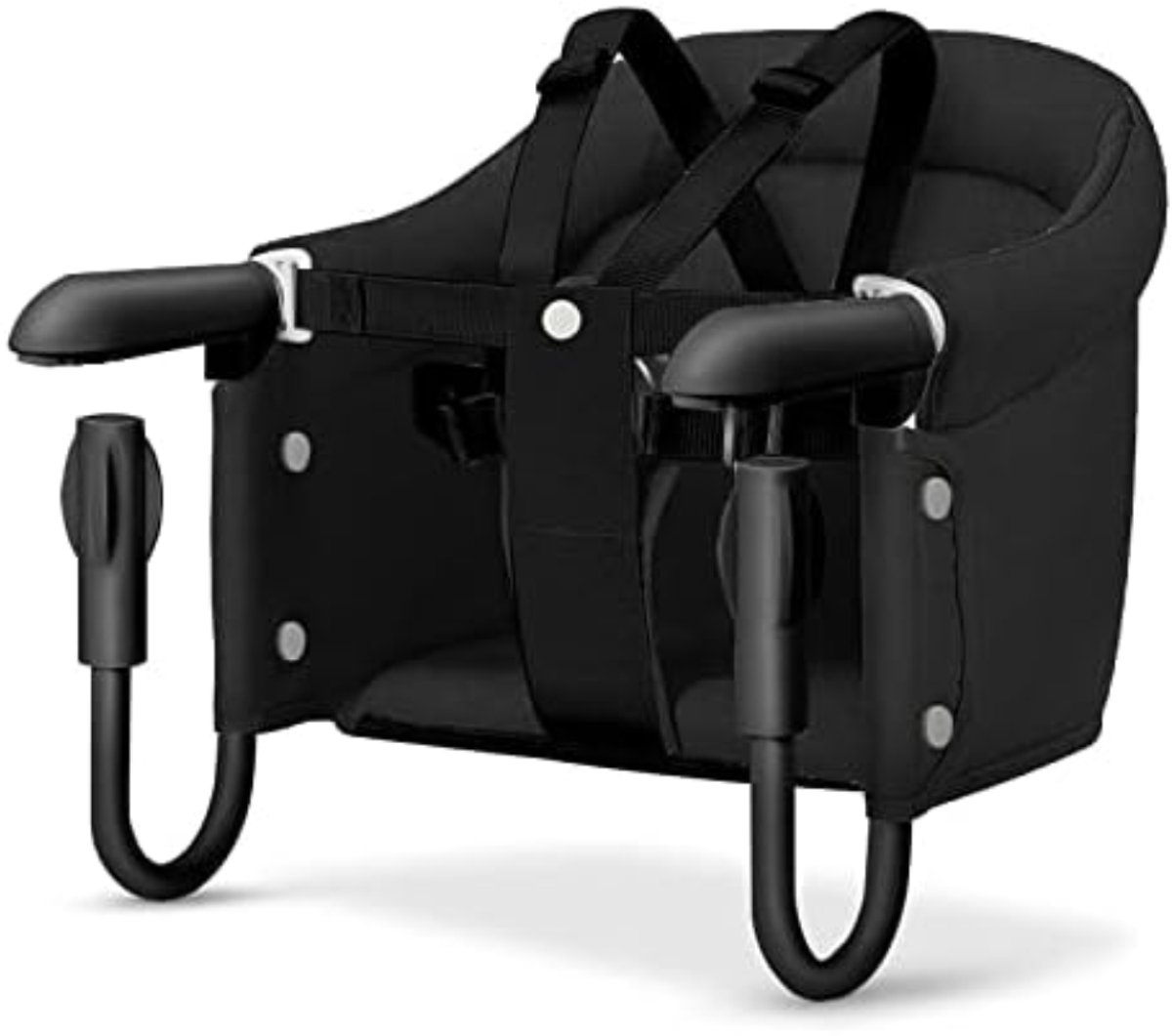 ZRNS® Tafelhangstoel - Kinderstoel Peuter - Eetstoel Baby - Zwart