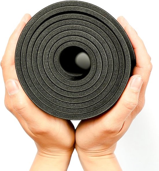 Premium yogamat - Fitness mat - Thuis sporten - Anti-slip design - Extra groot - Paars van premium — afbeelding 2