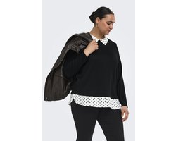 ONLY CARMAKOMA - CARALBA LS MIX TOP JRS Dames T-shirt