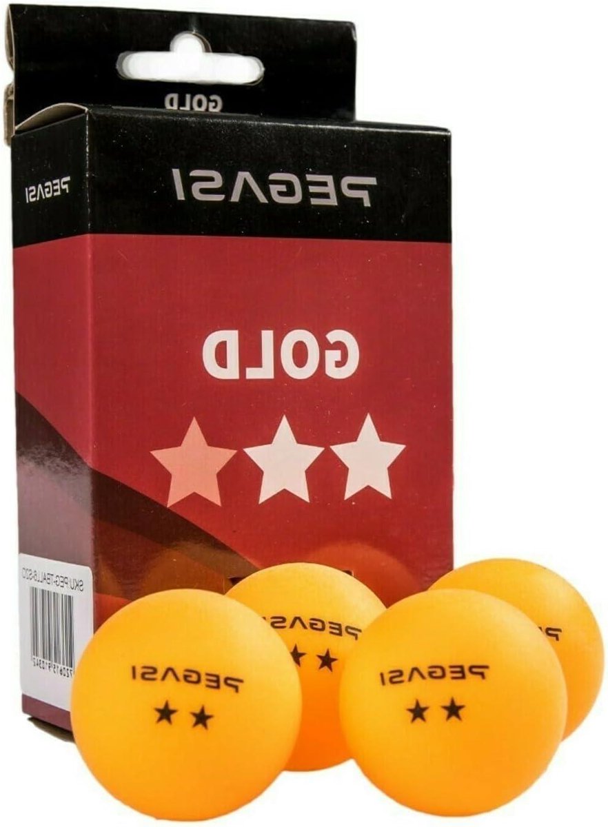 Pingpong Ballen - Tafeltennis Ballen - Training en Spel - 2 Ster Kwaliteit - 6 stuks - Oranje