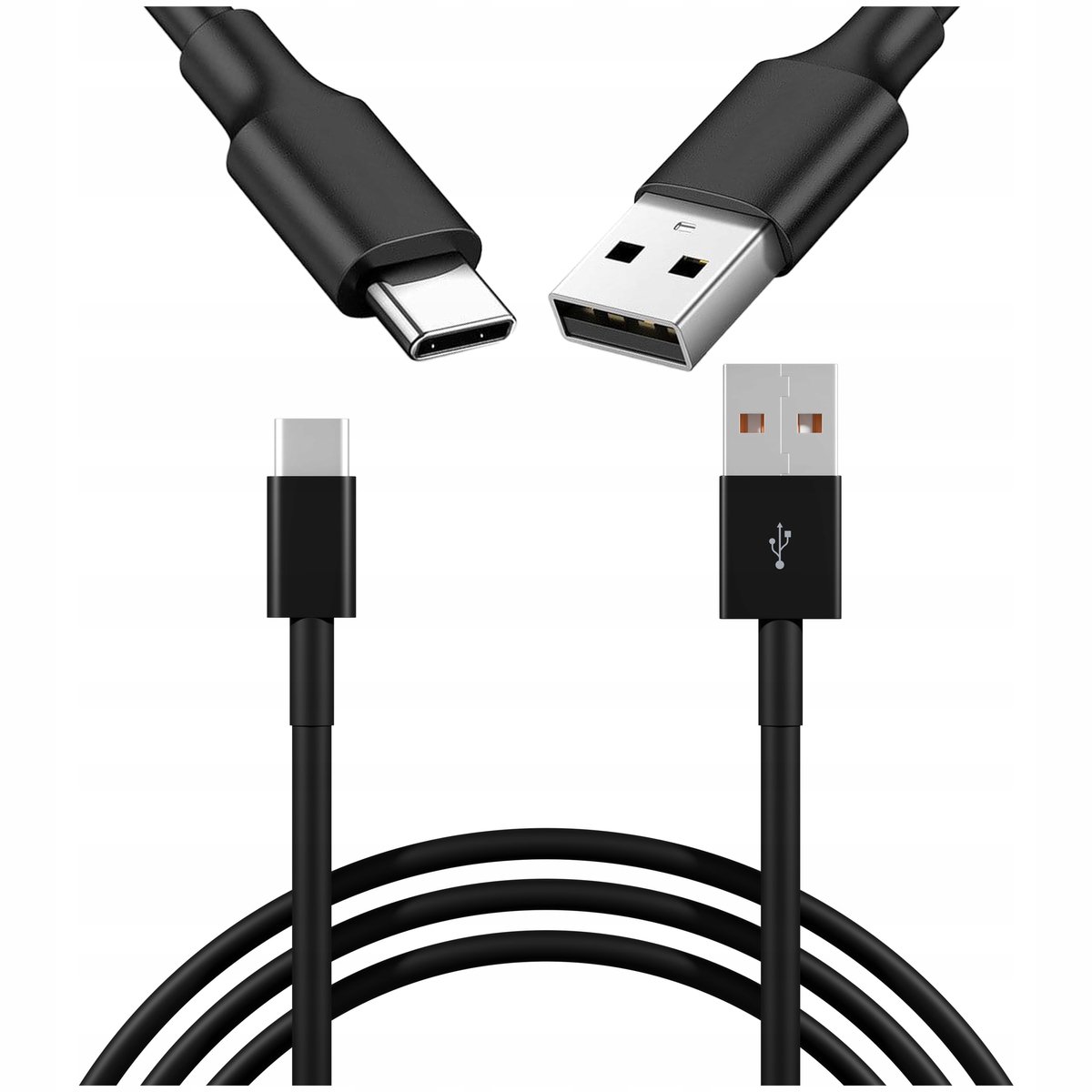 USB-A naar USB-C Kabel 1m - Snel Laden & Data Transfer