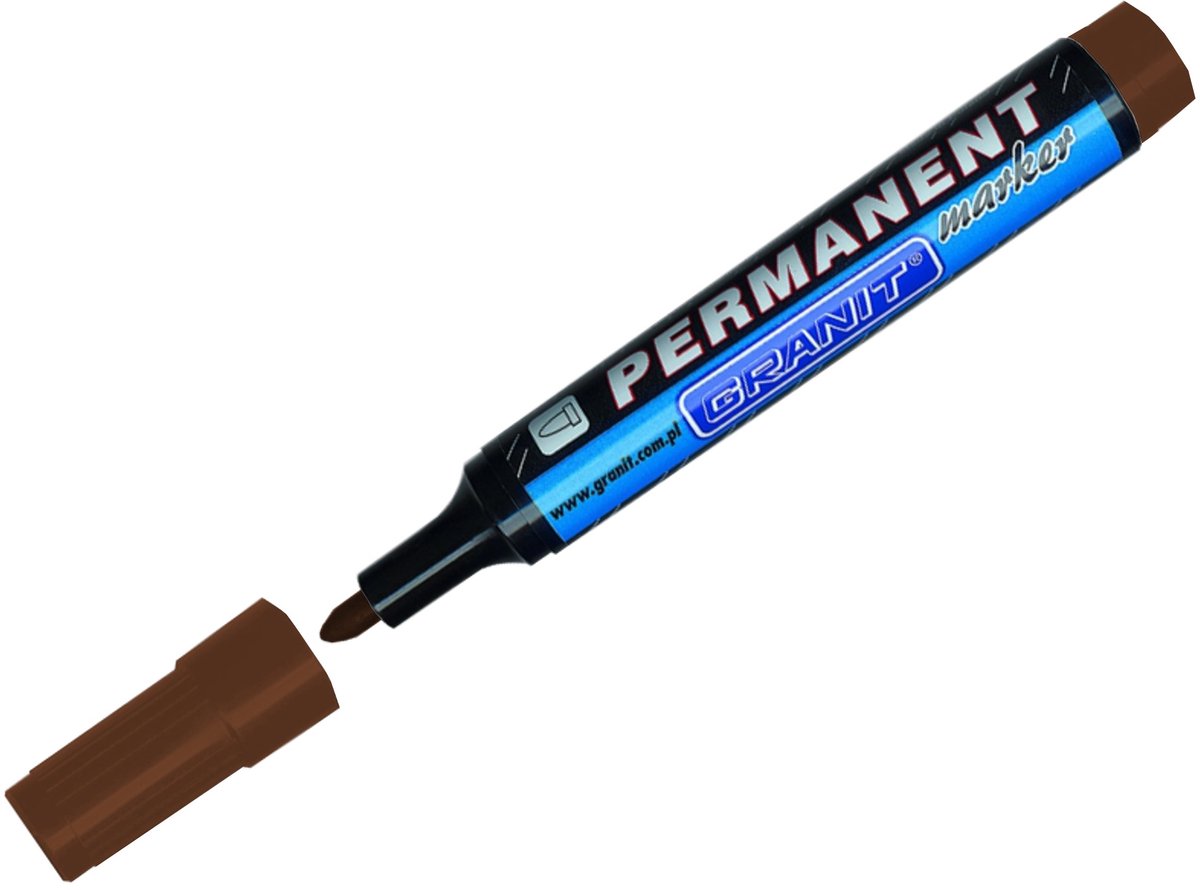 Permanente Marker Bruin Granit M860 - 1 Stuk