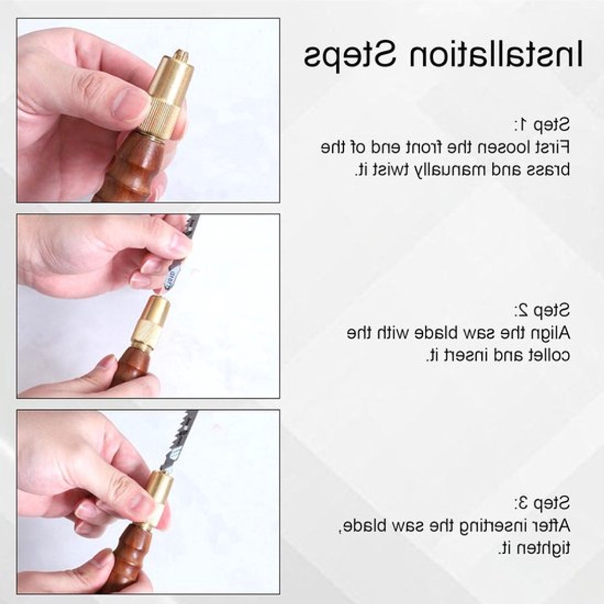 Uitwisselbare Bladen voor Handzaag Kit - Hoogwaardig Koolstofstaal, Circulaire Houten Handgreep voor Houtbewerking en Professionele Ambachtslieden