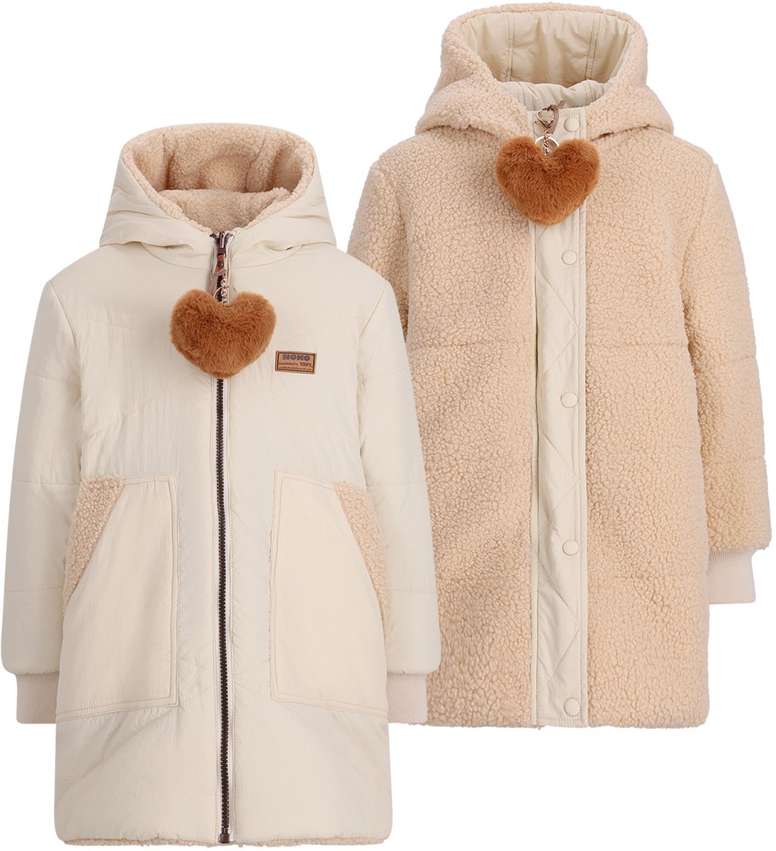 Nono N607-5204 Meisjes Jas Betty - Maat 146/152