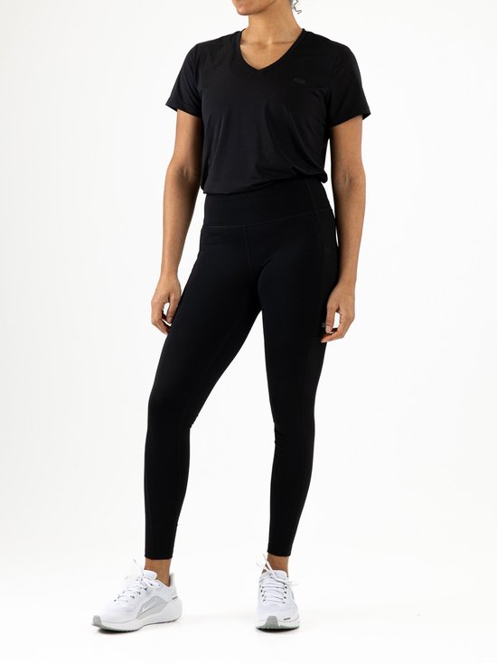 Sjeng Sports ADVANTAGE Legging Dames Zwart Hoge Taille 4-Way Stretch Met Zakken Verstelbare Tailleband Sportbroek Vrouwen van Sjeng Sports — afbeelding 2