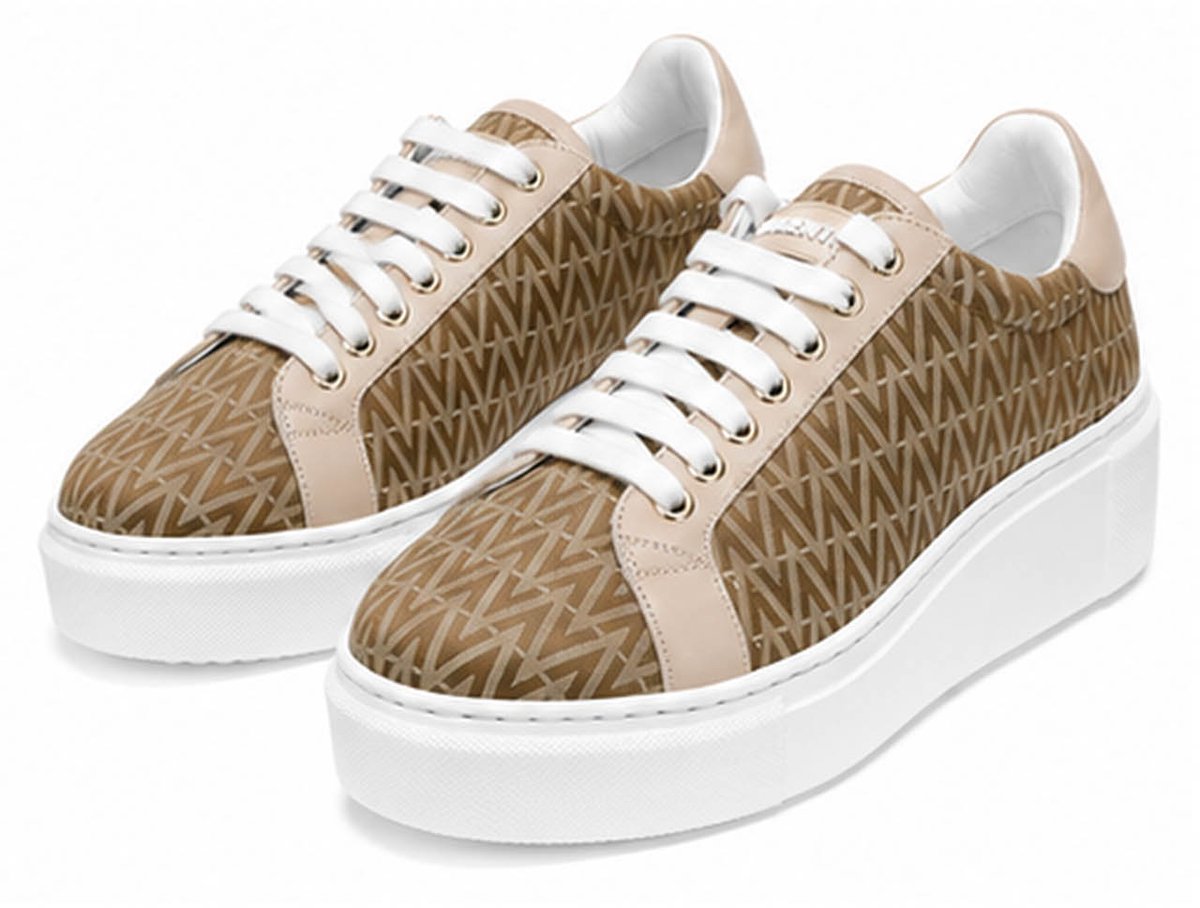 VALENTINO Dames Sneakers Maat 40 - Beige
