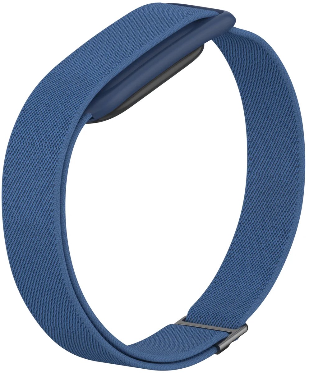 Elatisch Bandje geschikt voor Fitbit Air - Blauw