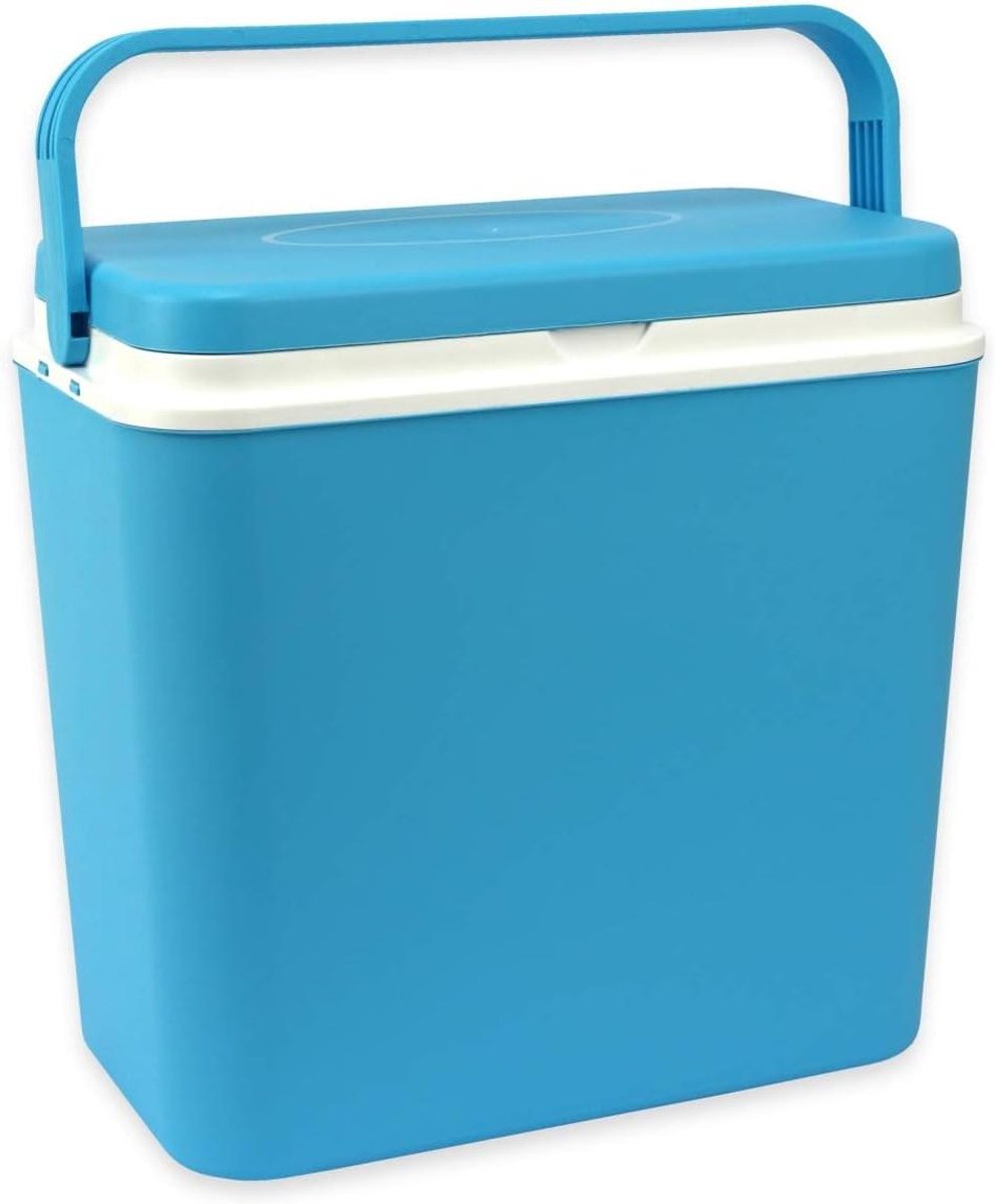 Koelbox - Frigobox - Eten koel houden - Tot 8 uur koel - 24 Liter - Blauw
