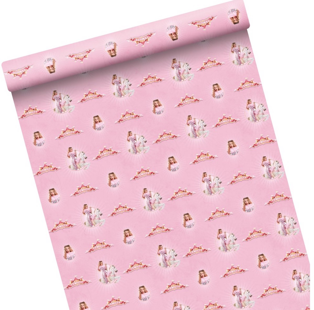 Camille Thema Circus - Kaftpapier - 4 Rollen