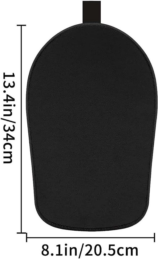 Mixer Glijkussen - Keukenmachine Mat - Apparaat Verplaatsen - Antislip Stabiliteit - 38x22cm - Zwart — afbeelding 4