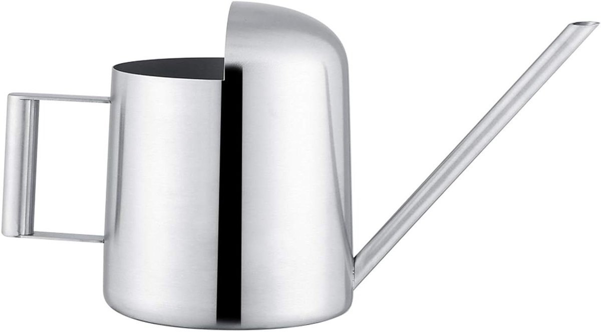 Roestvrijstalen Gieter - Waterpot Lange Mond - Planten Water Geven - Lekvrije Constructie - 500 ml - Zilver