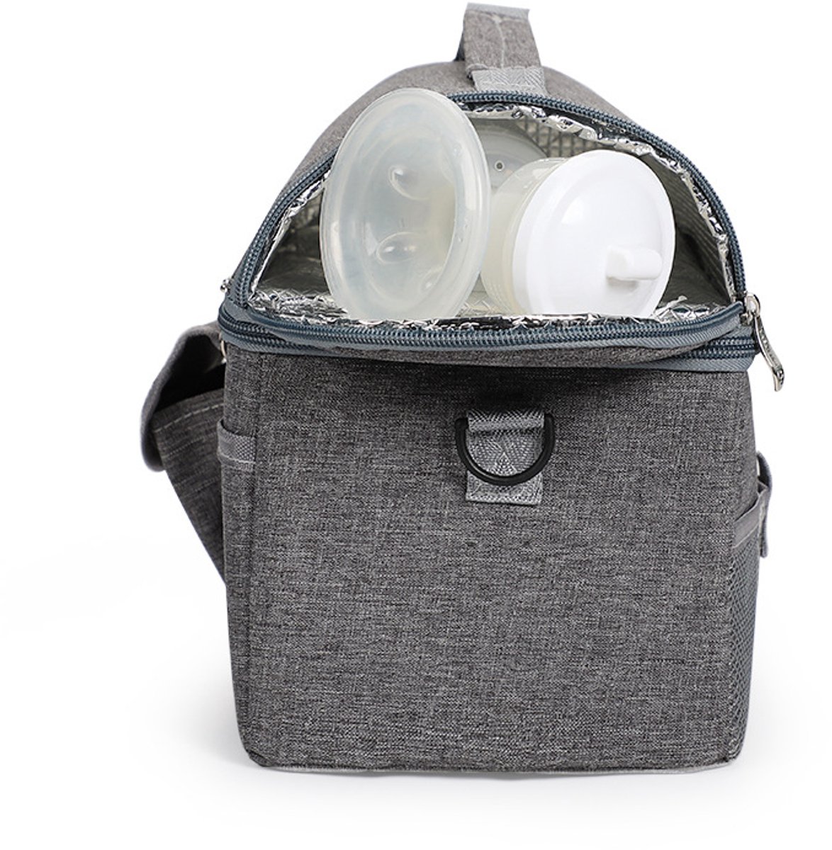 LISM-Geïsoleerde tas - 8 liter - Waterdicht - Twee compartimenten - Verstelbare schouderband