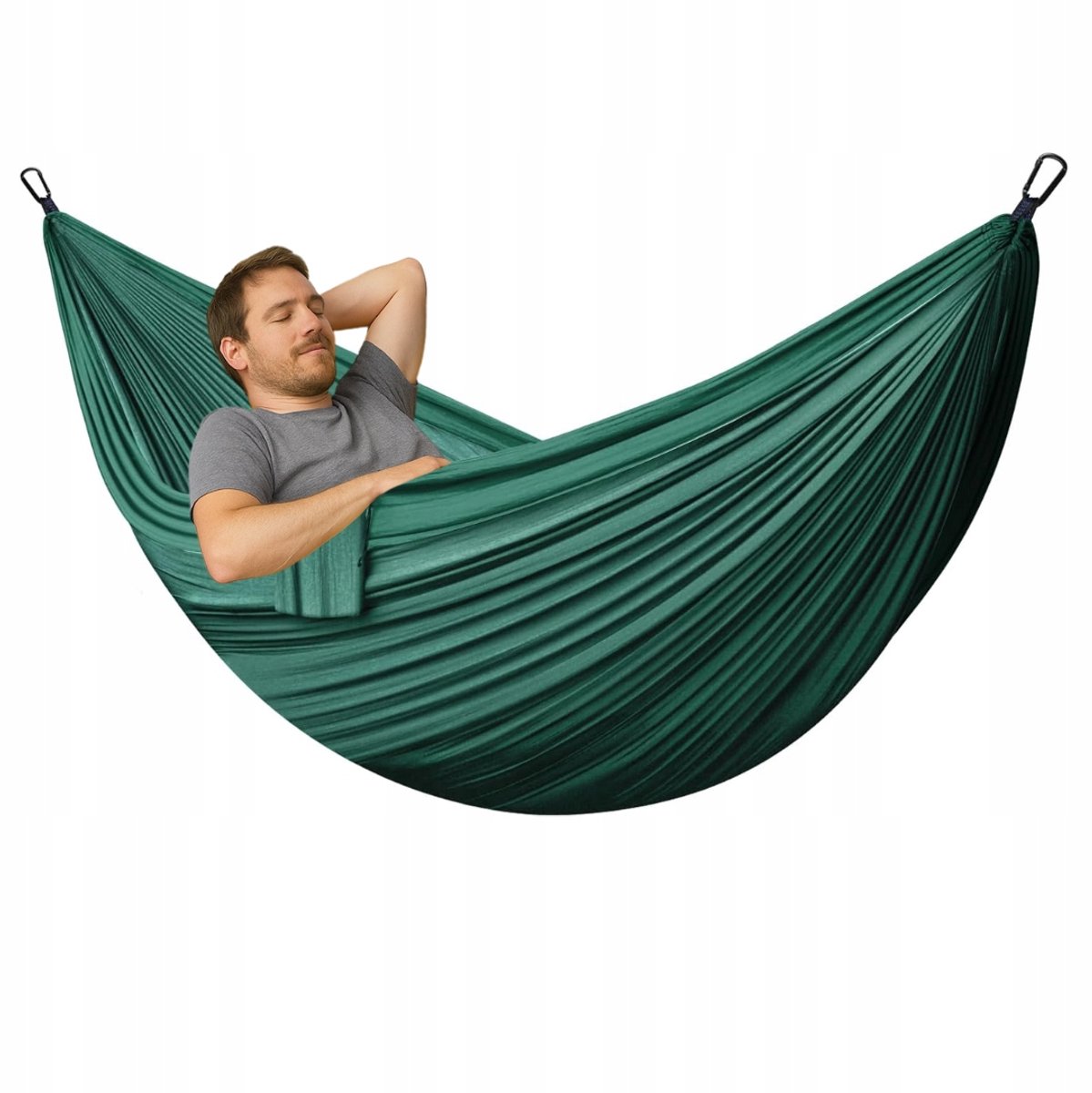 Ultralichte rijsthangmat 300x200cm - 2 personen - 300kg sleepvermogen