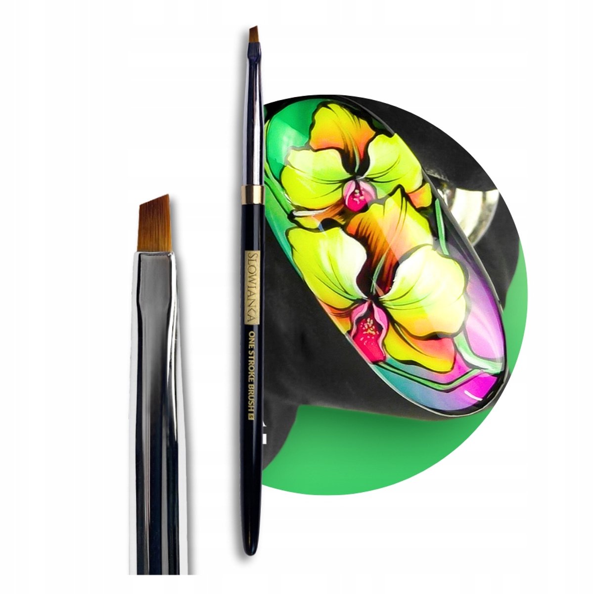 Slowianka One Stroke Penseel 5 - Precisie Nail Art