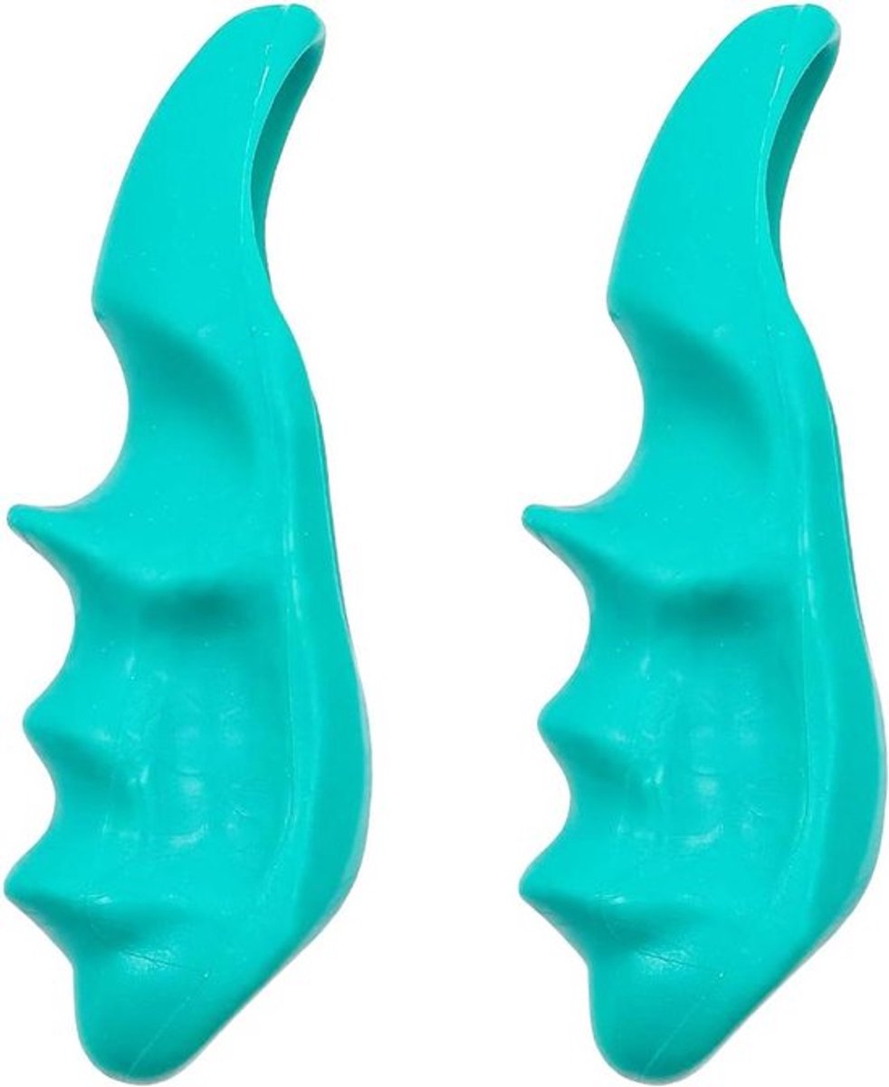 Acupressuur Punt Massager - Massagehulpmiddel - Groen - Zachte Punt Massage - 2 Stuks - Handig in Gebruik - Geschikt voor Thuisgebruik - Groen Model