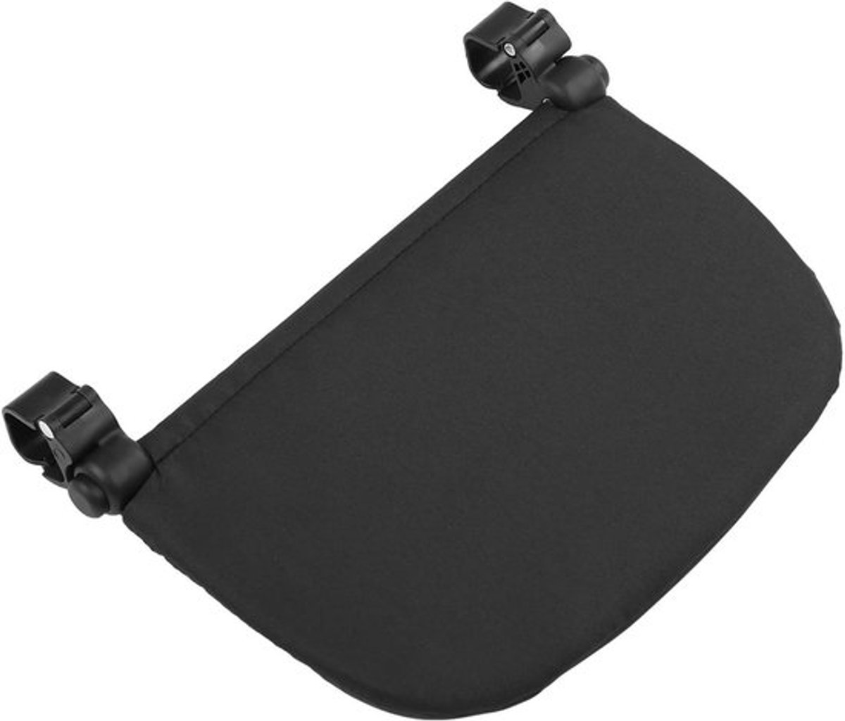 Voetsteun kinderwagen verlenging 21 cm accessoires buggy zwart