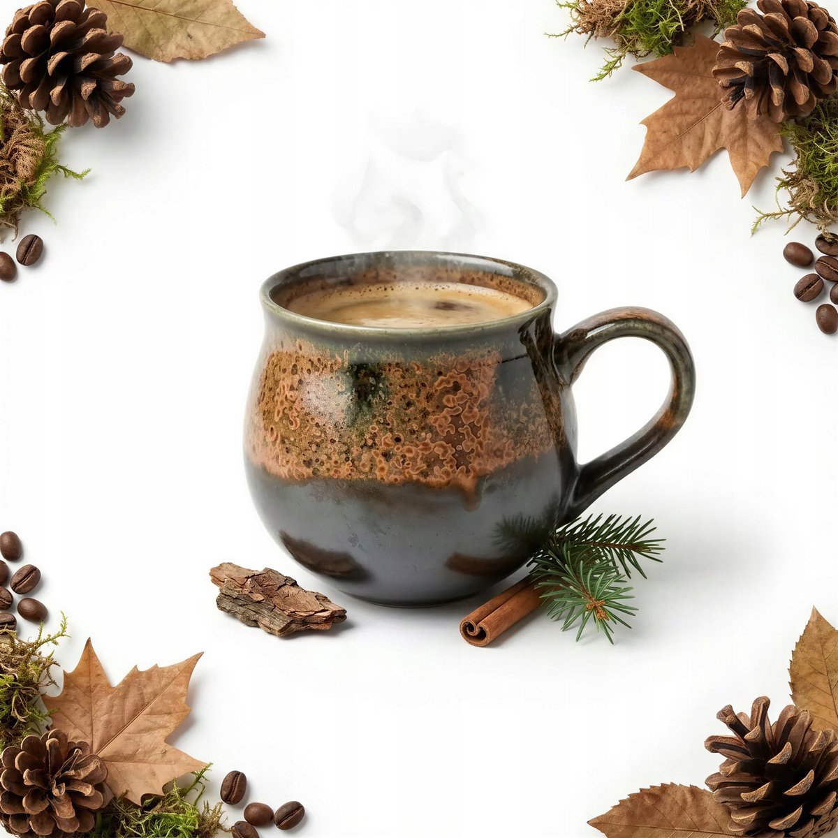 Keramische Bierpul 250ml - Uniek Design voor Koffie, Thee & Glühwein