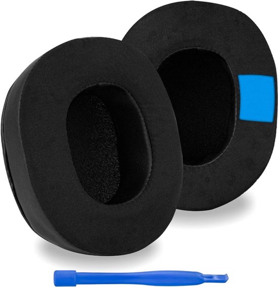 Vervangende oorkussens - koeling - gel - zwart - Turtle Beach Stealth 600/500/400/300 - geschikt voor gaming headsets - comfortabele oorkussens en hoezen.