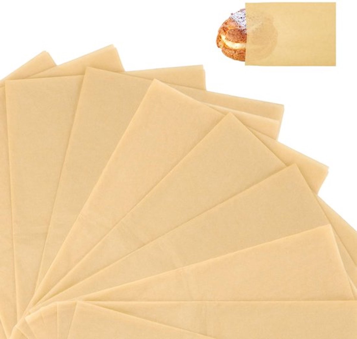 Papier - Zuurbestendig Inpakpapier - 50 Vellen 50 x 75 cm
