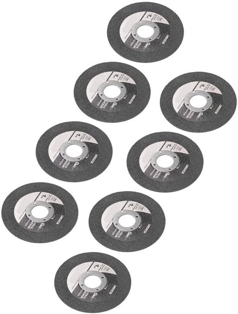 Slijpen Wielen 100mm voor Glasvezel en RVS - Set van 20 Stuks