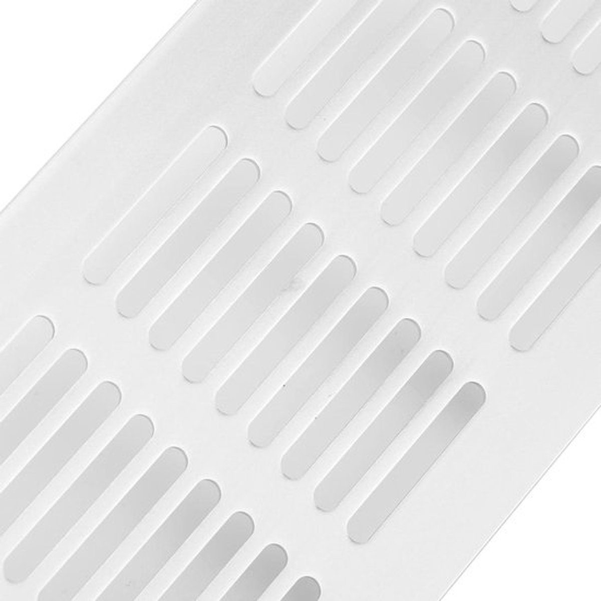 Aluminium Ventilatie Platen voor RV Kasten - 600x80mm Louvered Vent - Luchtstroom Uitlaatrooster
