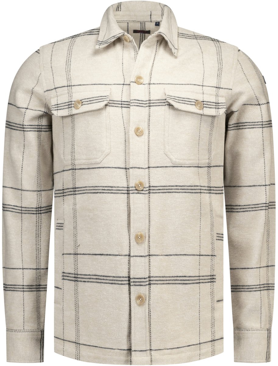 NZA - Heren Overshirt - 26GN571 - 1158 Tan Sand Melange