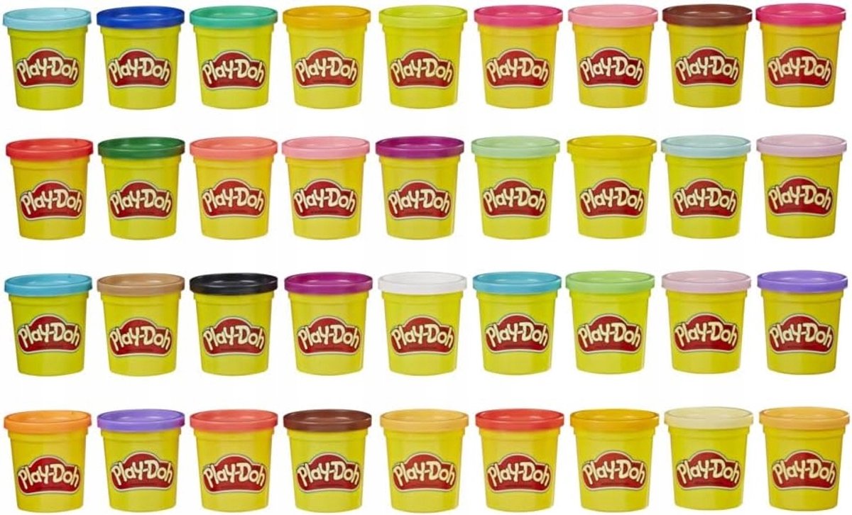 Kleurrijke Boetseerklei Set - 36 Tubes voor Eindeloos Creatief Plezier