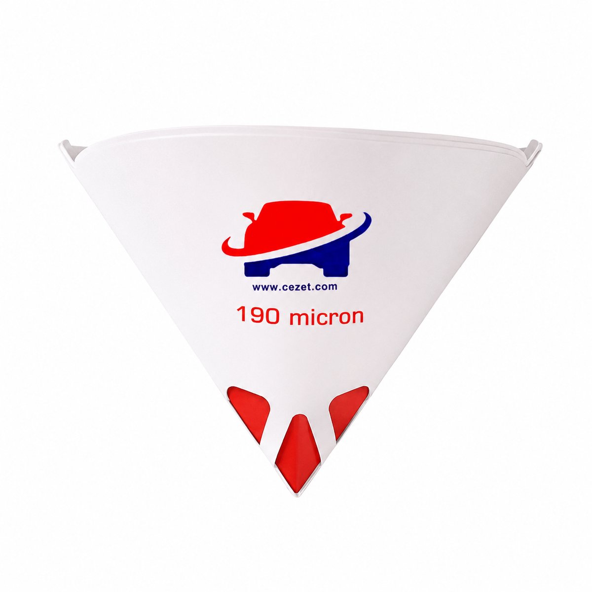 CEZET Verfzeefjes 190 micron (25 stuks) – Universeel nylon filter voor verf en autolak