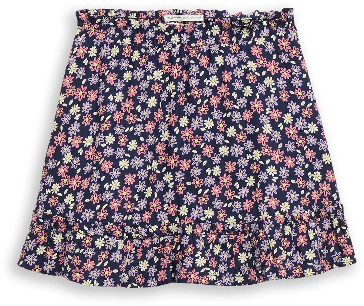 Tom Tailor - Minirok met bloemenprint - Maat 128/134 - cute daisy print