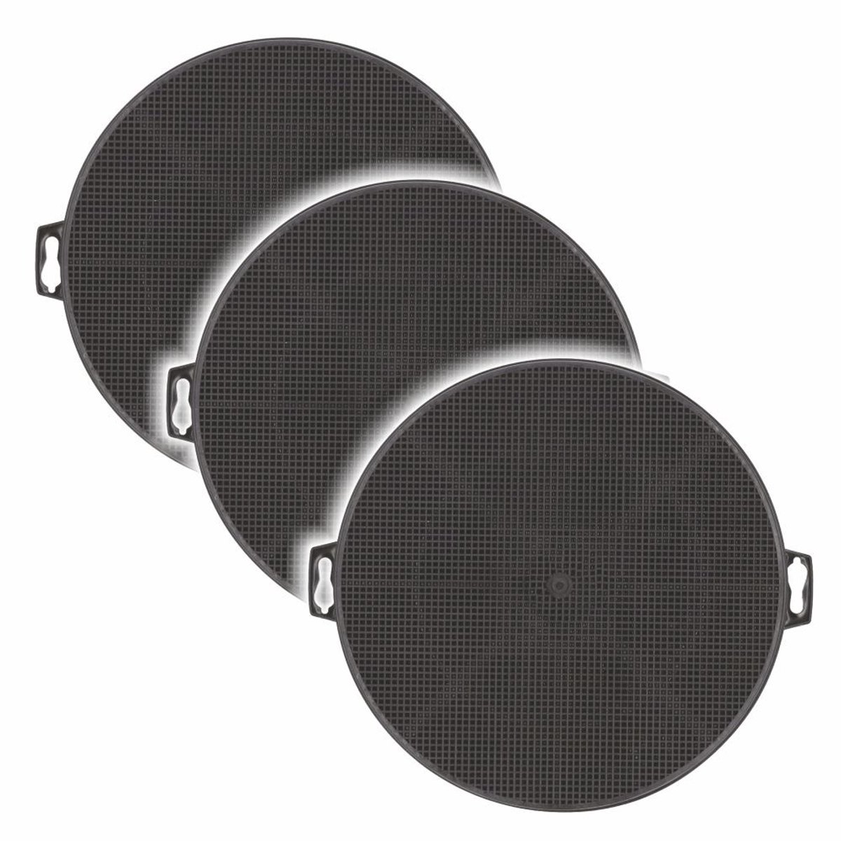 3x Hotpoint-Ariston Koolstoffilter 484000008579 / 90739 / FAC539