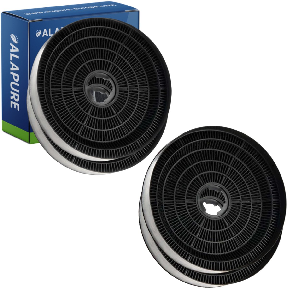 2x Koolstoffilter voor Arthur Martin 481281728938 (2st.)