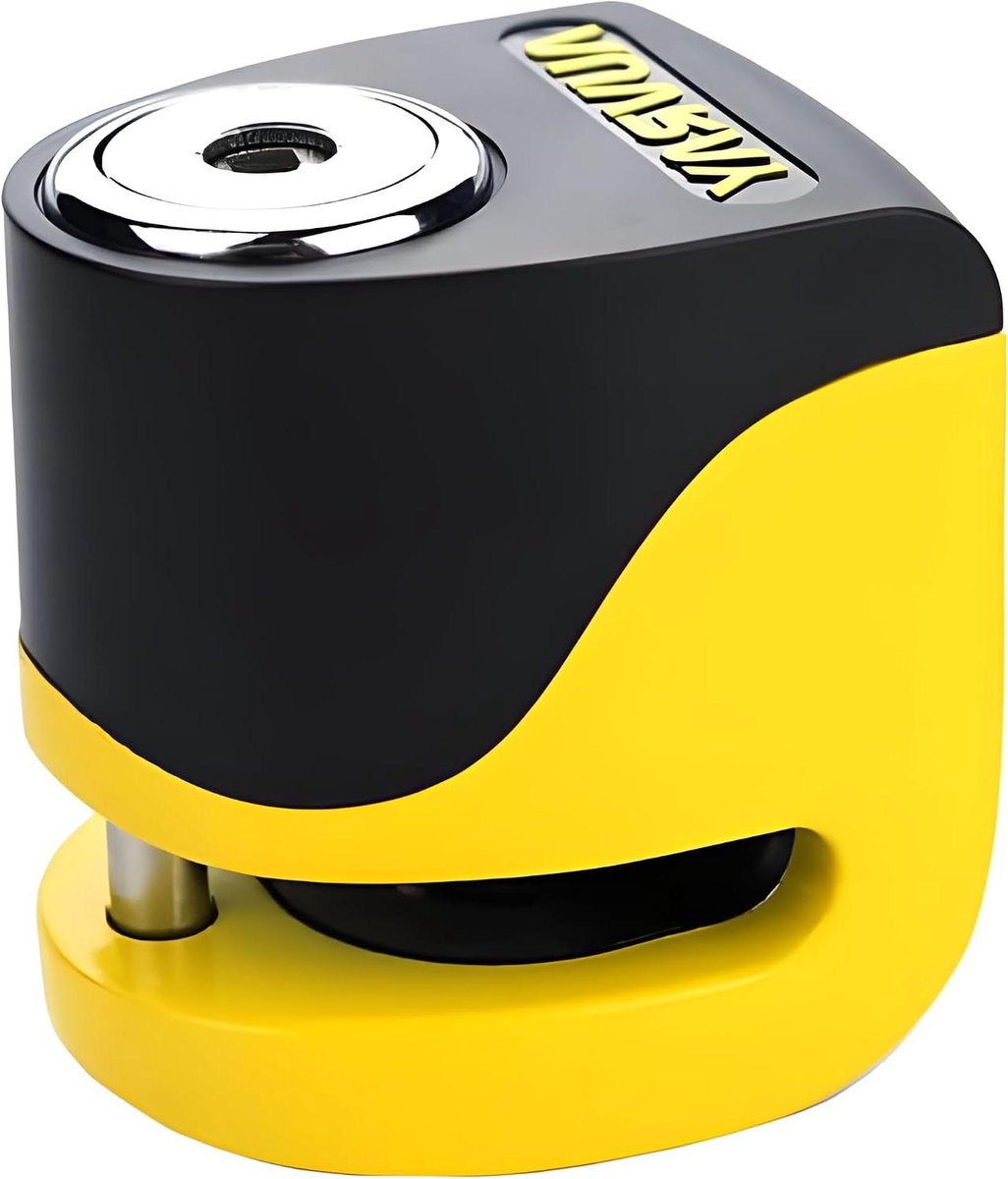 Motorslot met Alarm - Schijfslot Alarm - Motor Beveiligen - 120 dB Geluidswaarschuwing - 5.5 mm Pin - Roestvrij Staal