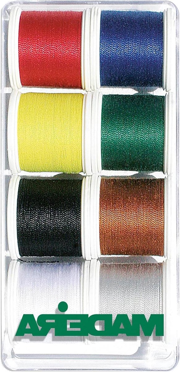 Extra sterke draad - Naaigaren polyester - Reparaties en naaien - Robuuste prestaties - 800 Meter - Veelkleurig