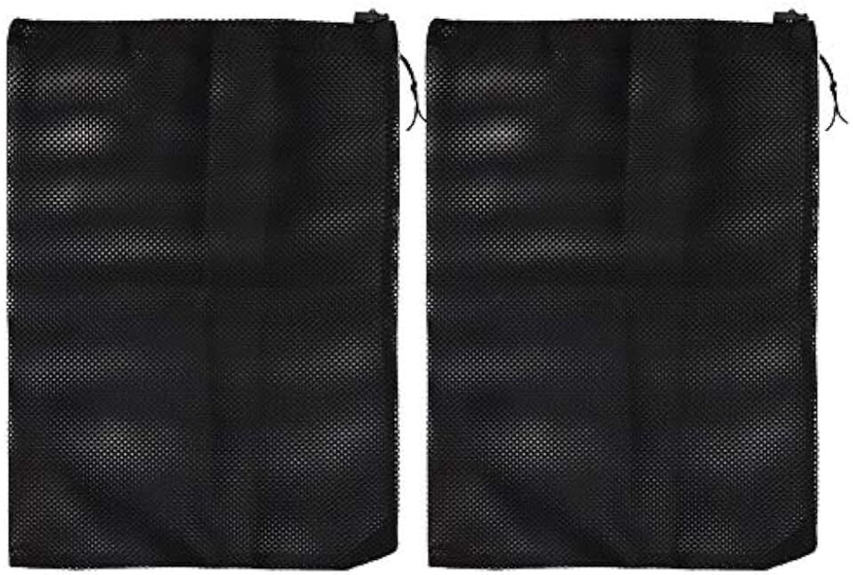 2 STKS Gazon Tuin Waterpomp Zeef Mesh Filterzakken Gebreide Netpomp Barrièrezak Sproeier Tuinaccessoires voor verlenging van de levensduur van de pomp Filter Onzuiverheden, bescherming van waterpomp4